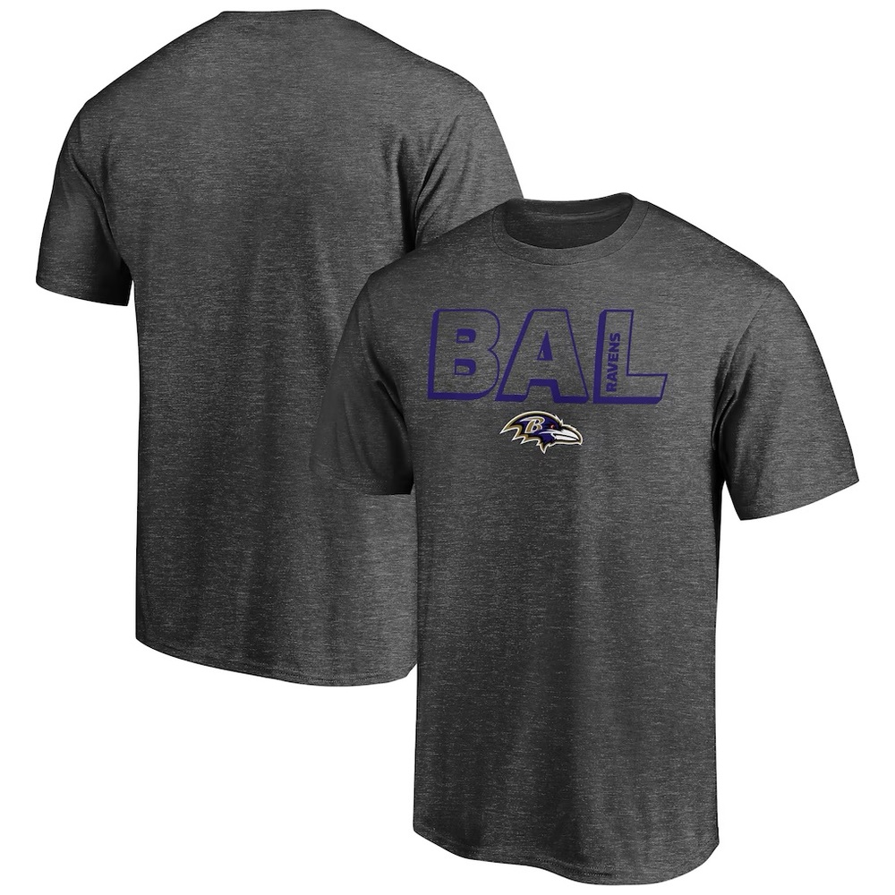 Men's Baltimore Ravens Charcoal Must Win T-Shirt
